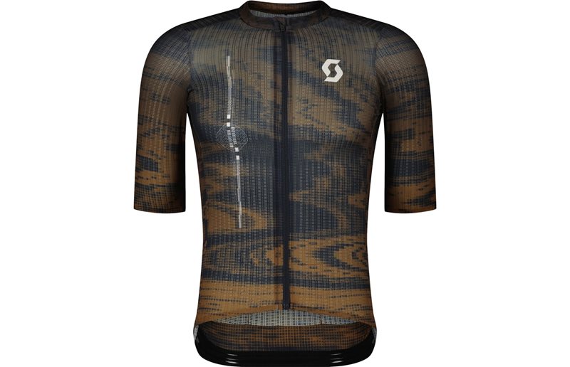 Cykeltröja Herr Scott Ultd. SL SS Bread Brown/Dark Blue