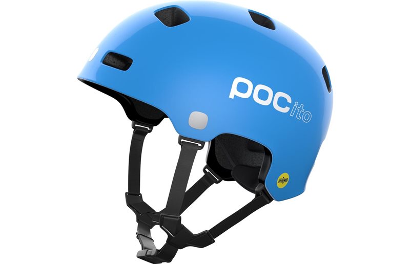 Lasten pyöräilykypärä POC POCito Crane Mips Fluorescent Blue