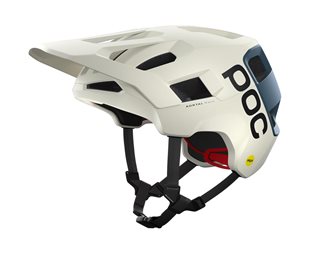 Sykkelhjelm Poc Kortal Race Mips Off-White/Calcite Blue Matt