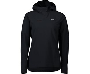 Fritidstrøye Poc W's Mantle Thermal Hoodie Uranium Black