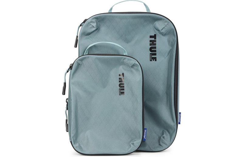 Pakkauspussi Thule Compression Packing Cube Set Pond Gray