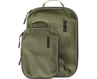 Säilytyslaukku Thule Compression Cube Set Soft Green