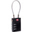 Vajerlås Thule TSA Cable Lock Svart