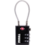 Vajerlås Thule TSA Cable Lock Svart