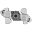 Cykelpedaler wattmätare LOOK X-Track Power Dual Silver