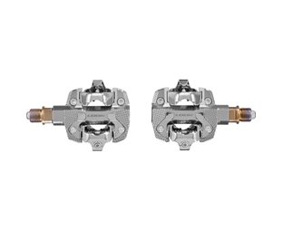 Cykelpedaler wattmätare LOOK X-Track Power Dual Silver