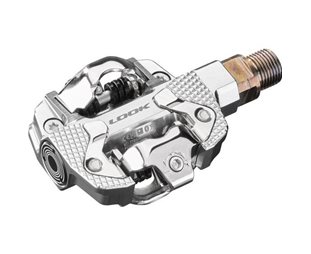 Cykelpedal wattmätare LOOK X-Track Power Single Silver