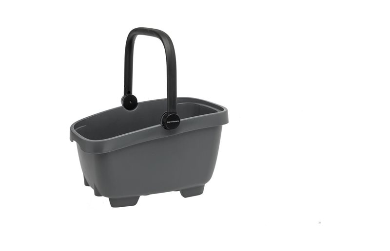 Pyöräkori tavaratelineelle New Looxs Clipper Anthracite