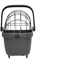 Cykelkorg pakethållare New Looxs Clipper Pet Package Black