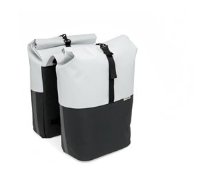 Pakethållarväska New Looxs Nyborg Double Light Grey/Black