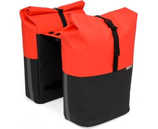 Pakethållarväska New Looxs Nyborg Double MIK Red/Black