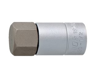 Hylsyavain Unior 1/2" Drive Socket 14mm Silver