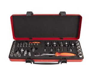 Verktygssatser Unior Master bits and sockets set