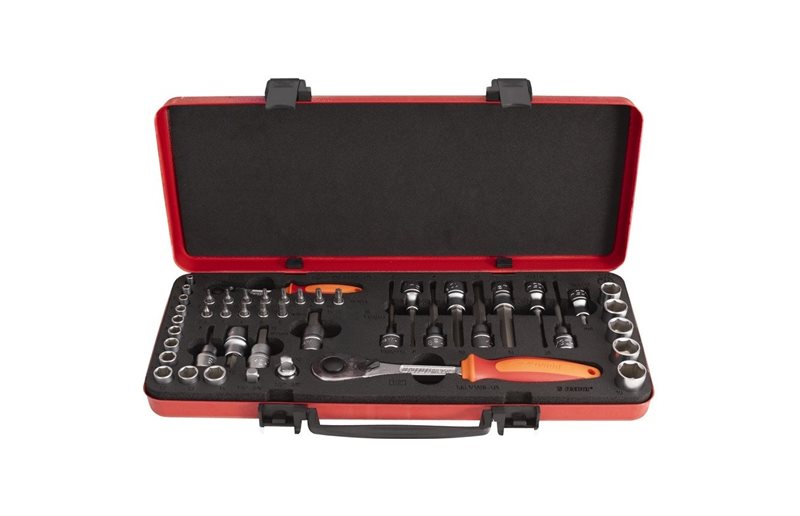 Verktygssatser Unior Master bits and sockets set