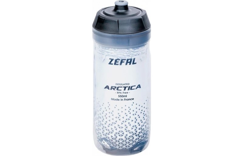 Juomapullo Zefal Arctica 55 Silver/Black