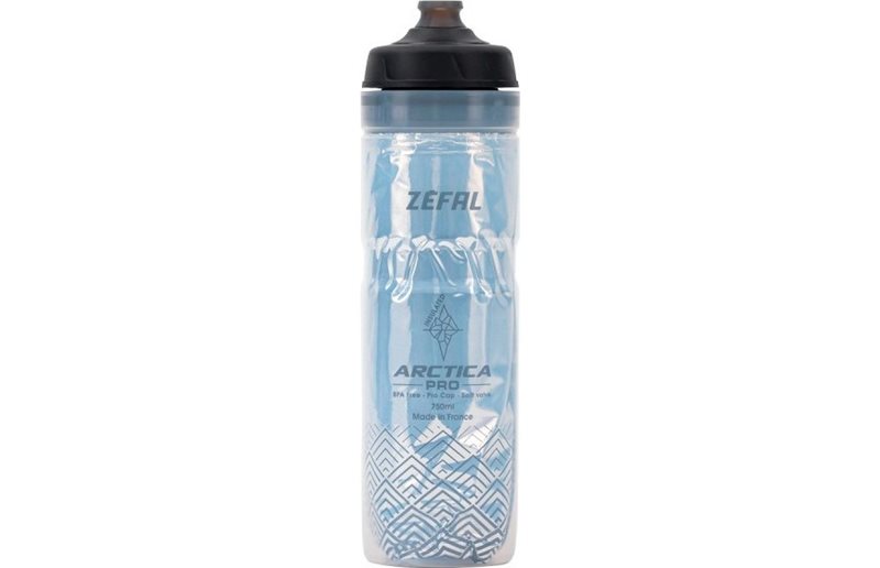 Juomapullo Zefal Arctica Pro 75 Silver/Black