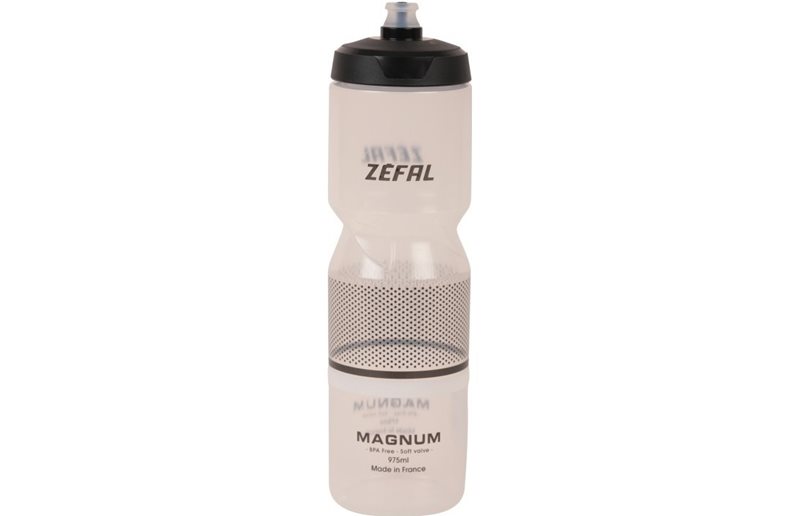 Juomapullo Zefal Magnum (Soft-Cap) Translucent Black