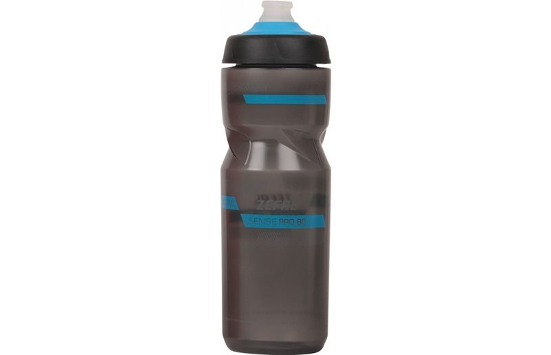 Juomapullo Zefal Sense Pro 80 Smoked Black/Cyan Blue/Grey