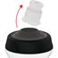 Juomapullo Zefal Sense Pro 80 White/Green/Black