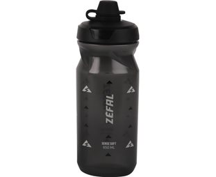 Vattenflaska Zefal Sense Soft 65 No-Mud Smoked Black