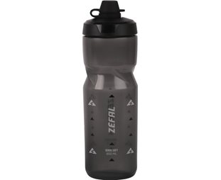 Vattenflaska Zefal Sense Soft 80 No-Mud Smoked Black