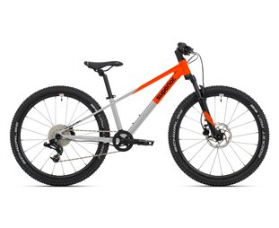 Barncykel Superior TEAM 24 Gloss Grey/Red