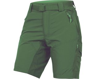 Pyöräilyhousut Endura Naisten Hummvee Short With Liner Machair Green
