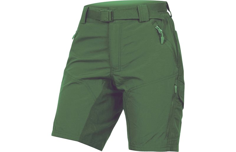 Pyöräilyhousut Endura Naisten Hummvee Short With Liner Machair Green