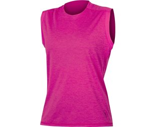 Cykeltröja Endura Dam Singletrack Tank Top Pink Pop