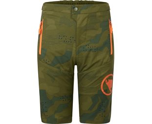 Sykkelbukser Endura Kids MT500Jr Burner Short Tonal Olive