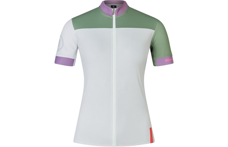 Pyöräilypaita Endura Chroma Block Naisten Fs260 Print S/S Jersey Mains Grey