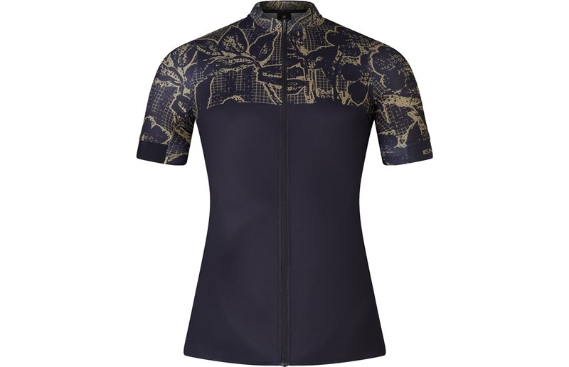 Pyöräilypaita Endura Floral Block Fs260 Print S/S Jersey Black