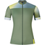Cykeltröja Endura Gradient Block Dam Fs260 Print S/S Jersey Machair Green