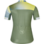 Cykeltröja Endura Gradient Block Dam Fs260 Print S/S Jersey Machair Green