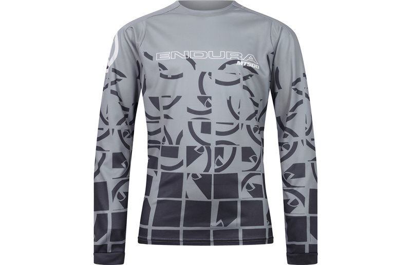 Pyöräilypaita Endura Kids MT500 L/S Jersey Black