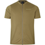 Cykeltröja Endura Loop S/S Zipped Jersey Tweed Green