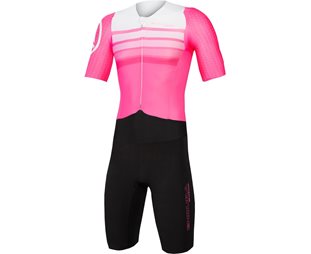 Endura Qdc S/S Tri Suit Ii With Sst Bright Pink