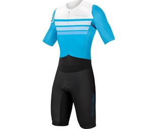 Endura Qdc S/S Tri Suit Ii With Sst Bright Blue