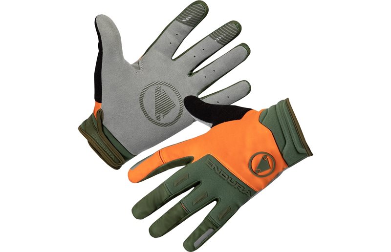 Endura Singletrack Windproof Glove Harvest