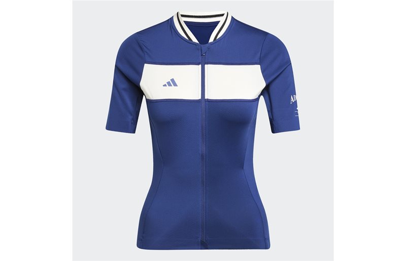 Cykeltröja Adidas Tempo 3-Stripes Legacy W Blue