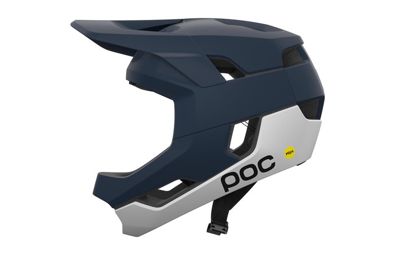 Full Face kypärä POC Otocon Race Mips Apatite Navy Matt/Hydrogen White Mat