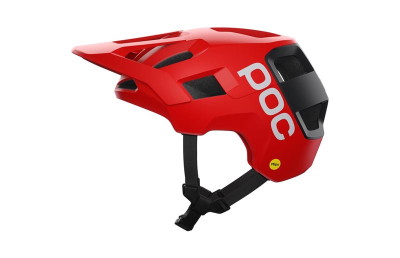 Maastokypärä POC Kortal Race Mips Prismane Red Matt/Uranium Black Matt