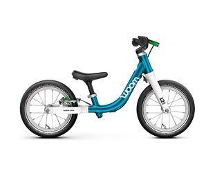 Balanscykel Woom Go 1 12" Metallic Blue