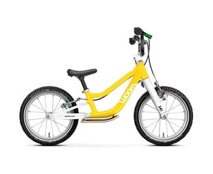Balanscykel Woom Go 1 Plus 14" Yellow