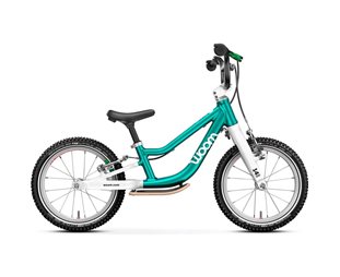 Balanscykel Woom Go 1 Plus 14" Metallic Petrol