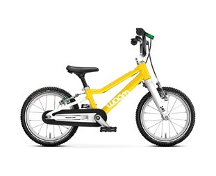 Barnesykkel Woom Go 2 14" Yellow