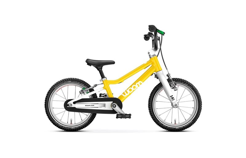 Lasten polkupyörä Woom Go 2 14" Yellow
