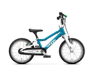 Barnesykkel Woom Go 2 14" Metallic Blue