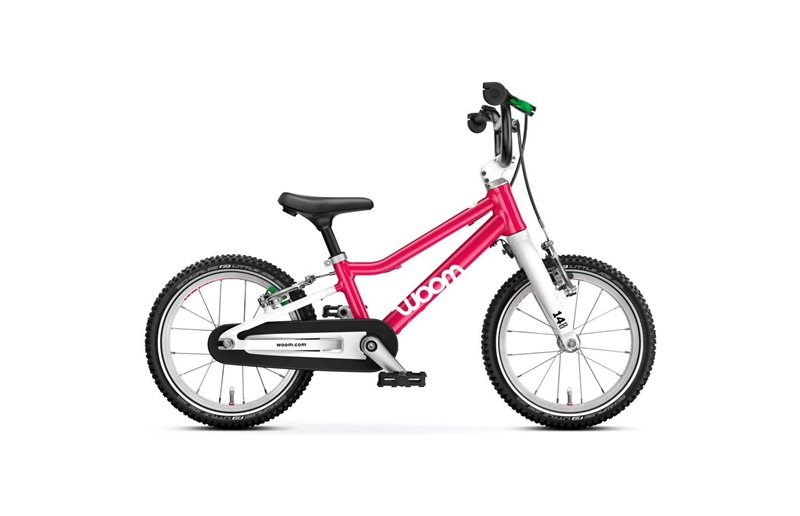 Barncykel Woom Go 2 14" Hot Pink
