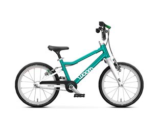 Barnesykkel Woom Go 3 16" Metallic Petrol